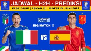 Prediksi Spanyol vs Italia