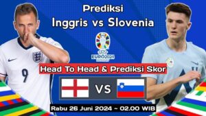 Prediksi Inggris vs Slovenia