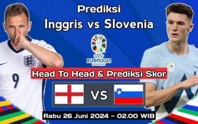 Prediksi Inggris vs Slovenia