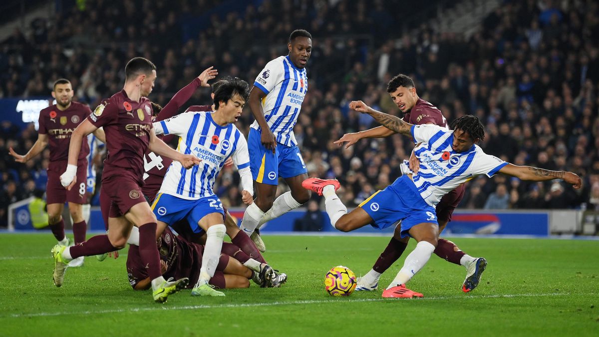 Brighton Mengejutkan Man City dan Guardiola berikan kekalahan